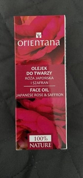 Orientana, Olejek do twarzy, Róża japońska i szafr