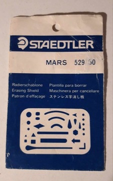 szablon tarcza do gumowania Staedtler MARS 529 50