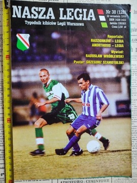 Legia Warszawa Anorthosis Puchar UEFA 1999