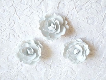 Róża - kwiaty foamiran handmade.