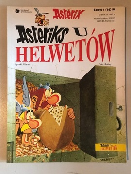 Komiks Asterix i Obelix. Zeszyt 1(16) 94. Asteriks u Helwetów