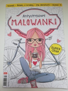 Antystresowe malowanki kolorowanki