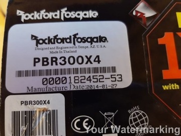 Rockford Fosgate PBR300x2 i PBR300x4