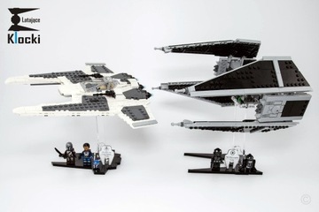 Ekspozytory do LEGO Star Wars Fang Fighter vs TIE Interceptor  75348