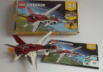 LEGO Creator 3 w 1 31086 - Futurystyczny samolot 