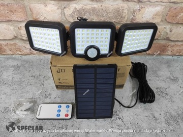 Lampa Solarna Uliczna Led Czujnik Ruchu Zmierzchu