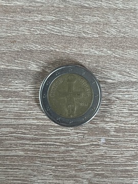 Moneta 2 euro 2008 bimetaliczny