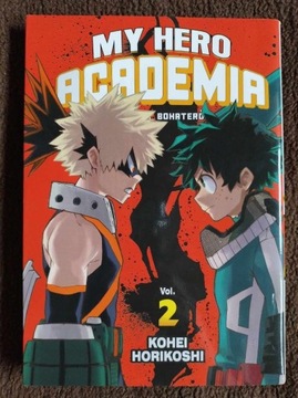 My Hero Academia,tom 2, manga, Kohei Horikoshi, PL