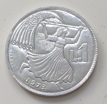 San Marino - 1 lira - 1973r. 