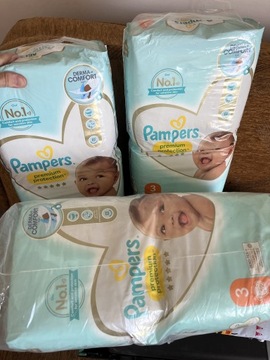 Pampers premium protection 3 , 208 szt