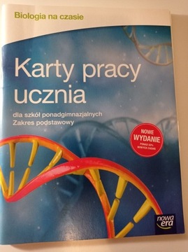 Karty pracy ucznia, biologia