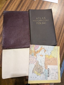 Mały atlas historyczny 1960 i inne