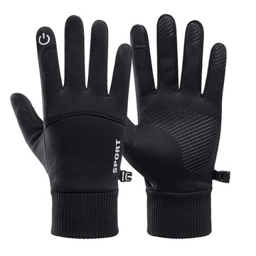 Rękawiczki zimowe sportowe elastyczne 
