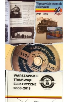 Monografia Warszawskie Tramwaje 1908 - 2018 1,2,5