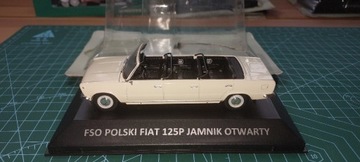 FSO Polski Fiat 125p jamnik odkryty 1:43DeAgostini