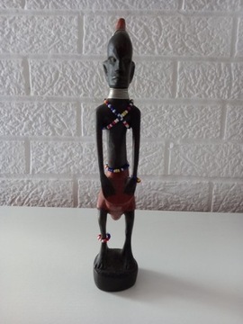 Drewniana Afrykanska figurka  ,vintage