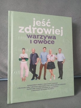 Książka Lidl "Jeść zdrowiej warzywa i owoce"