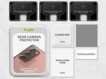 3x Szkło Ringke aparat obiektyw do Galaxy Note 20