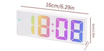 Cyfrowy inteligentny zegar LED