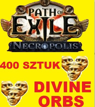 PATH OF EXILE PoE NECROPOLIS 400 DIVINE ORB 24/7