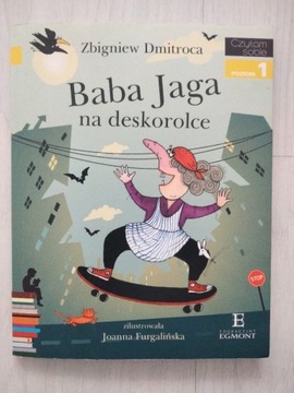 Czytam sobie poziom 2 Baba Jaga na deskorolce 