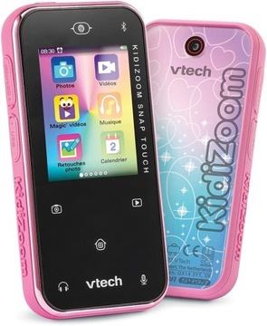 VTech - Kidizoom Snap Touch Pink, aparat dziecięcy