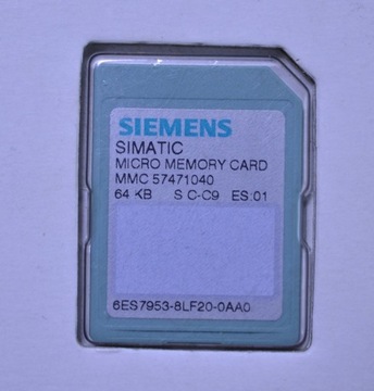 SIEMENS SIMATIC 64 KB KARTA PAMIĘCI 100% OK