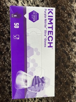 Rękawiczki nitrylowe Kimtech Purple Nitrile-Xtra 