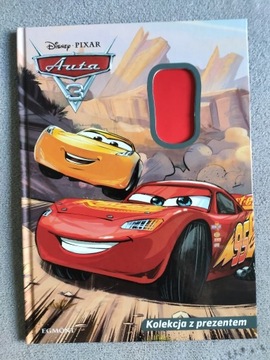 Książka z samochodzikiem z serii Disney Cars (Auta