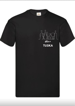 T-shirt Fruit of the loom -wina tuska