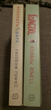 Rainbow Rowell ELEONORA & PARK + FANGIRL *2 KSIĄŻKI*