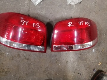 Lampy tył Audi A3 8P