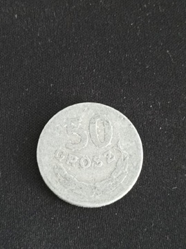 Moneta 50 gr z 1965 roku