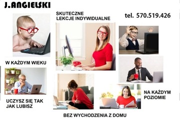 j.angielski - 4X SZYBCIEJ -udzielam lekcji ONLINE 