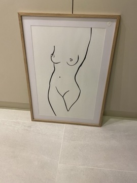 Rama do zdjęcia 50x70 drewniana hm home h&m