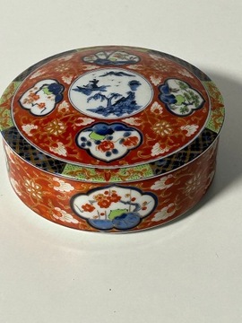 Japońska porcelana puzderko Dai Ichi Toki lata 70