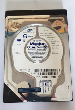 Dysk Twardy HDD IDE ATA Maxtor DiamondMax 40GB 