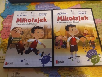 Mikołajek 2 części DVD