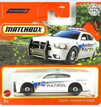 MATCHBOX - DODGE CHARGER PURSUIT- PATROL NASA