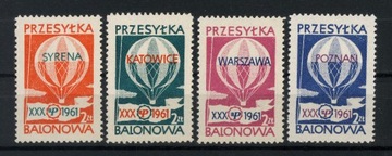 1961 Poczta balonowa gwar. Korszeń