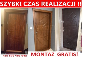 Polskie drzwi zewnętrzne -wejściowe , ocieplone