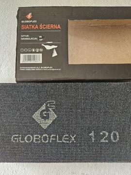 Siatka ścierna "120" GLOBOFLEX - 4szt