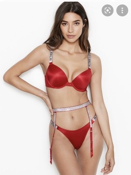 Victoria’S Secret pas do pończoch XS/S cyrkonie