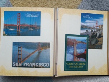 Pocztówki z USA album pocztówki, kartki pocztowe