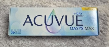 Soczewki jednodniowe Acuvue oasys max -3.75, +1.25