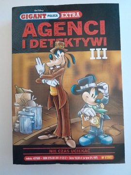 Komiks Agenci i Detektywi III "Nie czas uciekać "