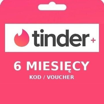 Tinder Plus Polska 6 Miesięcy jak gold + bonus