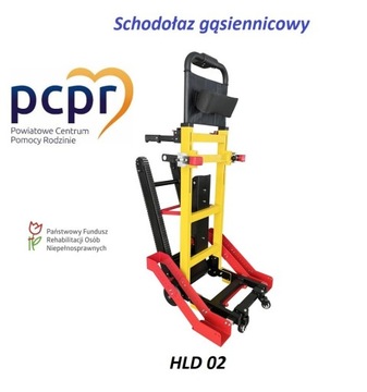 HLD02, schodołaz gąsiennicowy, refundacja