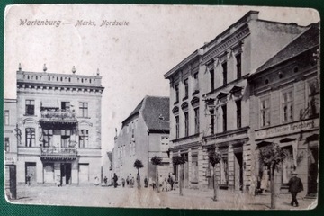 Wartenburg. Markt Nordseite 1908 r (Barczewo)