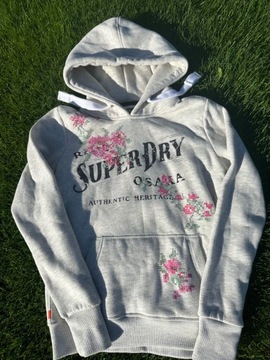 Bluza szara Superdry  roz. S